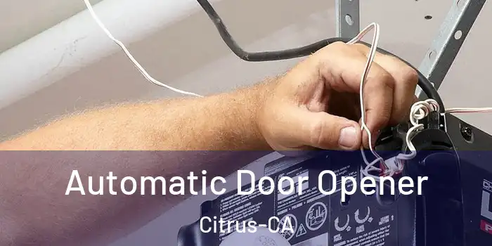  Automatic Door Opener Citrus-CA