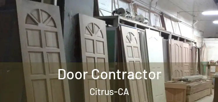 Door Contractor Citrus-CA