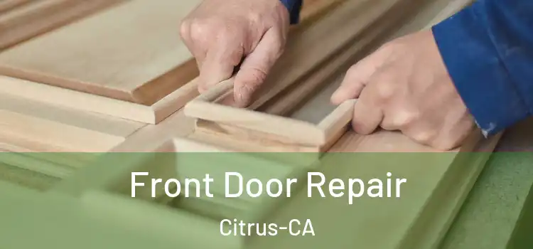 Front Door Repair Citrus-CA
