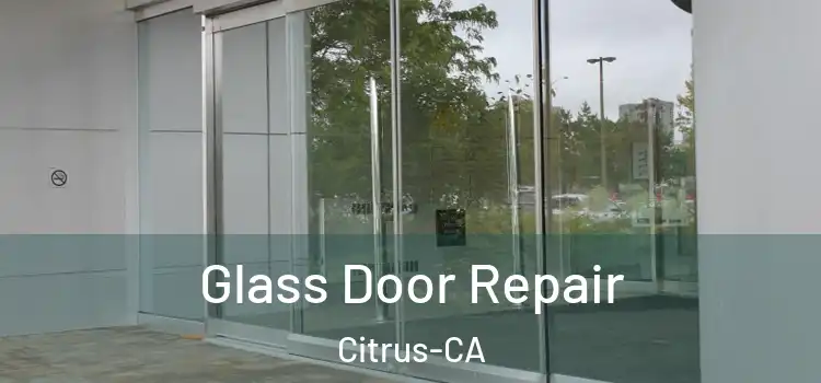  Glass Door Repair Citrus-CA